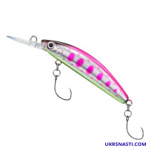 Воблер Daiwa Presso Double Clutch 48F цвет Pink Yamame Chart Berry